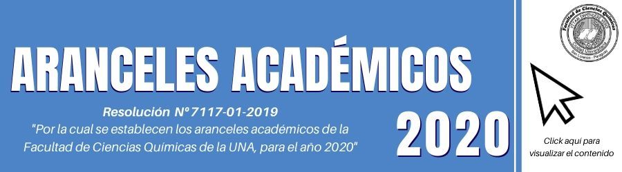 Aranceles Acad√©micos 2020